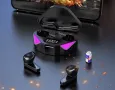 Гейминг Bluetooth  безжични слушалки с дигитален дисплей, снимка 4