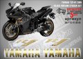 Ямаха Yamaha R1 2007 надписи стикери лепенки фолио мотор MSYR1-1, снимка 6