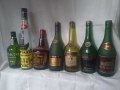 Големи стъклени бутилки от алкохол различни видове за колекция, снимка 7