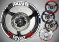 BMW R1200RS кантове + надписи за джанти , снимка 1