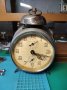 Немски Механичен Часовник Будилник Хамбург Американ , снимка 2