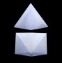 3D Огромна Пирамида 15 см Оргонит силиконов молд форма калъп смола за  и бижута и декорация  глина , снимка 4