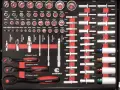 Количка с инструменти, шкаф за инструменти с 7 – EverForce AK313, снимка 4