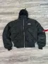 Оригинално мъжко яке Alpha Industries Flyers Jacket 45p Hooded размер М, снимка 1