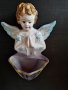 порцеланов сувенир ангелче - вазичка за стена, снимка 1 - Декорация за дома - 40603078