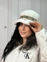 Пухена шапка с козирка gucci, снимка 9