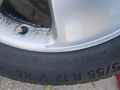 Алуминиеви джанти+зимни  гуми 17'' Mercedes, снимка 5