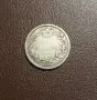Шилинг 1873г.сребро-925 Англия Виктория матрица номер 40, снимка 3