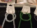 Комплект колие,обеци и гривна, снимка 2