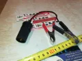 БУКСА 12V/24V КАБЕЛ ПРЕХОД С ДВЕ ЩИПКИ ЗА АКУMУЛАТОР 1212241139, снимка 8