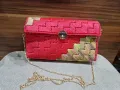 Нова ръчно изработена дамска чантичка, снимка 1