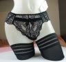 S еротични плътни чорапи със силикон, снимка 10