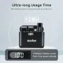 Нов Godox WES1 Kit2 Двуканален Лавалиер Микрофон 2.4G за iPhone Айфон, снимка 4