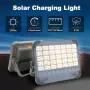 Соларен LED прожектор 50W с цветни режими и SOS, снимка 4