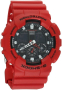 Мъжки часовник Casio G-SHOCK GA-100, черен, червен, внос от Германия, снимка 3