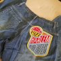 Original Vintage Rare FUBU PLATINUM Harlem GlobeTrotters Denim Jeans, снимка 1