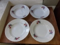 Български порцелан четири чинии, снимка 3