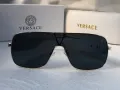 Versace маска 2024 мъжки слънчеви очила унисекс дамски бели черни , снимка 12