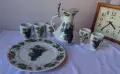 Немски порцеланов сервиз за вино Dr. Merkle Atelier, ръчна декорация , снимка 2