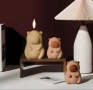 3d Капибара Capybara 2 размера силиконов молд форма фондан шоколад гипс свещ смола, снимка 2