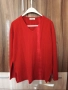 Дамски пуловер червен 3XL/4XL, снимка 4