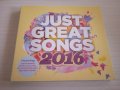 ПРЕДЛОЖЕТЕ ЦЕНА -Just Great Songs 2016 - оригинален двоен диск 2CD, снимка 1