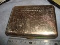 ВДНХ - Стара СССР ПОЗЛАТЕНА ОРНАМЕНТИРАНА РЯДКА КОЛЕКЦИОНЕРСКА РЕТРО ТАБАКЕРА 24499, снимка 4