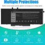 HJTPOWER 3HWPP Батерия за лаптоп Dell Latitude 14 15 Precision 3541, снимка 2