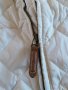 Polo Ralph Lauren Equestrian Vest Suede Trim White Quilted Full Zip - страхотен дамски елек , снимка 7