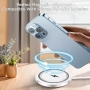 15W бързо безжично зарядно - Magsafe за iPhone 16/15/14/13/12 Pro Max, USB и Type C, снимка 3