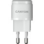 Зарядно за телефон, адаптер CANYON H-20-05, 1xUSB Type-C, Бял SS30216, снимка 1