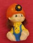 Детска гумена играчка Малък миньор СССР. 
