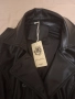 Дамско черно кожено яке. Размер L. 40/42 Ново. Марково., снимка 7
