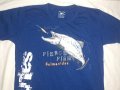 Fladen Fishing Hungry Salmon t-paita T-Shirt  (L) риболовна тениска, снимка 2