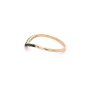Златен дамски пръстен 0,98гр. размер:56 14кр. проба:585 модел:22055-2, снимка 3