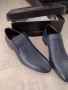 Мъжки елегантни обувки естествена кожа leather 45 46 made in Turkey  , снимка 1 - Официални обувки - 44695158