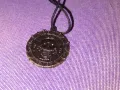 Pirates of the Caribbean Dead Man's Chest Disney Necklace Караибски пирати медальон фи 3см, снимка 3