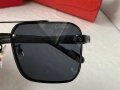 Cartier висок клас мъжки слънчеви очила с дървени дръжки, снимка 12
