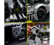 LEGO Technic PEUGEOT 9X8 24H Le Mans Hybrid Hypercar 1775 части, снимка 8