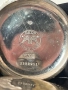 Продавам антикварен джобен часовник Longines (1916-1917 г.) – сребро 0.800, ръчно рисуван циферблат, снимка 13