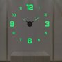 Луминисцентен стенен часовник арабски цифри , снимка 1 - Стенни часовници - 37717469
