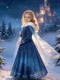 Плюшена рокля "Елза" , снимка 3