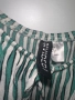 Divided/ H&M миди рокля с цепки, в бяло и зелено, размер XS-S, снимка 4