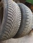 Комплект четири броя гуми с метални джанти и тасове оригинални 15 Subaru impresa, снимка 2