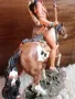 статуетка на индианец, колекционерска, снимка 5