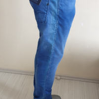 Replay Anbass Hyperflex Stretch Slim Fit Double Indigo Mens Size 32/32 НОВО!ОРИГИНАЛ! Мъжки Дънки!, снимка 1 - Дънки - 44764210