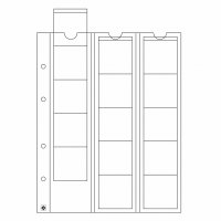 Optima  листа за монети и банкноти  Leuchtturm , снимка 3 - Нумизматика и бонистика - 31155789