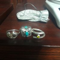 Лот пръстени сребро, снимка 2 - Пръстени - 40883526