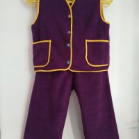 Ново поларено костюмче, 1,5-2 г., снимка 1 - Комплекти за бебе - 38365315