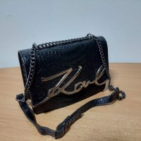 Луксозна чанта Karl Lagerfeld-крок/SG-E77, снимка 3 - Чанти - 42902959